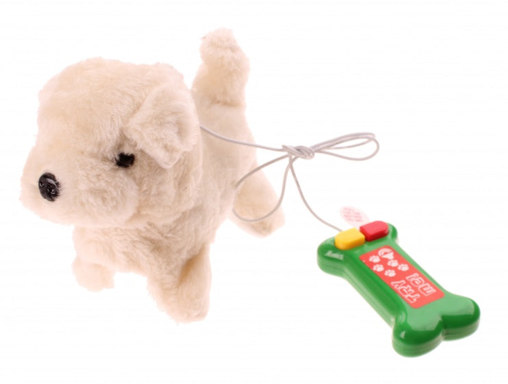 Puppy Pet hond met afstandsbediening wit