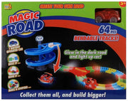 racebaan Magic Road 64-delig rood