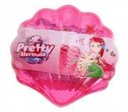 schelp met zeemeermin 7 cm roze