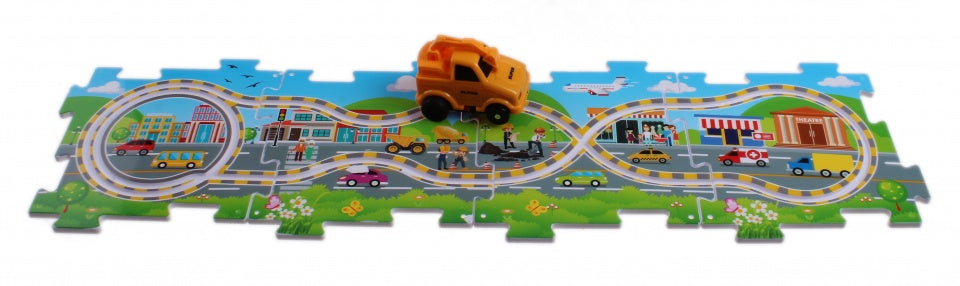 schepwagen met baan