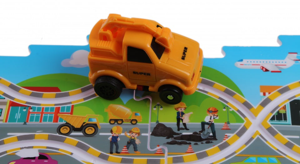 schepwagen met baan