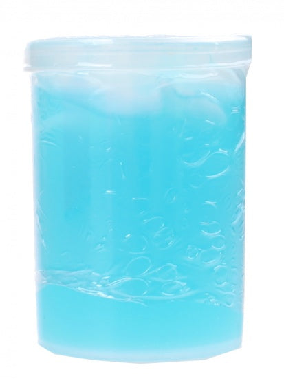 Slimy eenhoorn blauw 6 cm