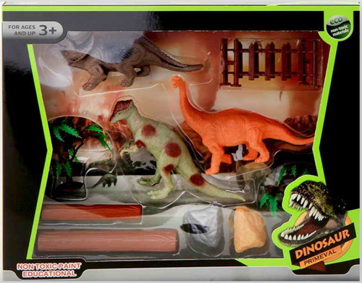 speelset Dinosaur Primeval jongens 11-delig (138-7)