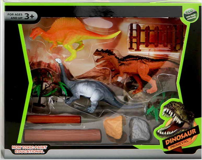 speelset Dinosaur Primeval jongens 11-delig (138-8)