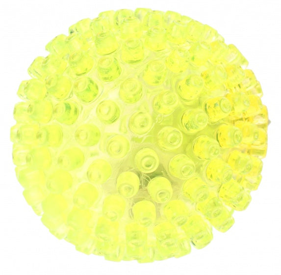 stuiterbal Spikes met licht rubber 6