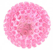 stuiterbal Spikes met licht rubber 6