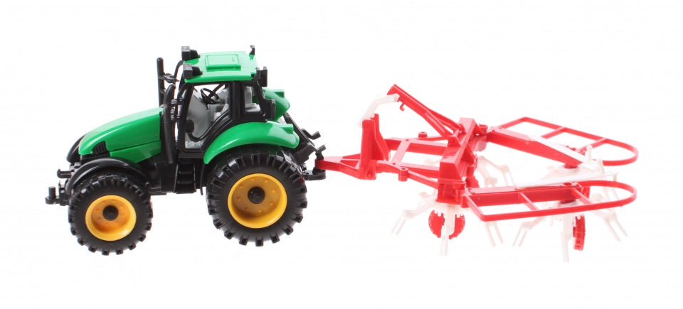 tractor met schudder 29 cm groen