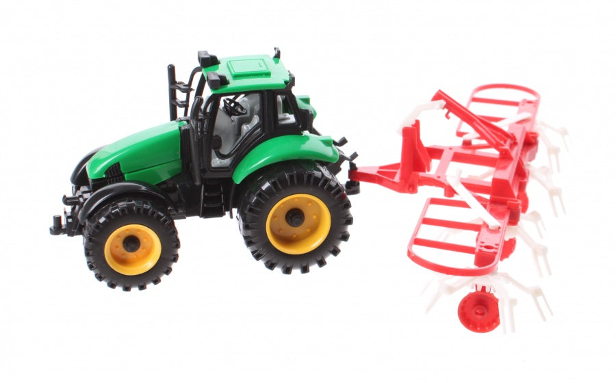 tractor met schudder 29 cm groen