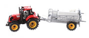 tractor met sproeier 29 cm rood