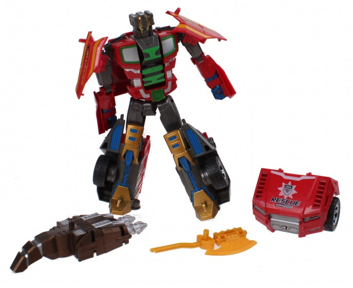 transformer rood 4-delig 23 cm