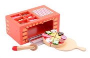pizza oven 28 cm rood 25-delig