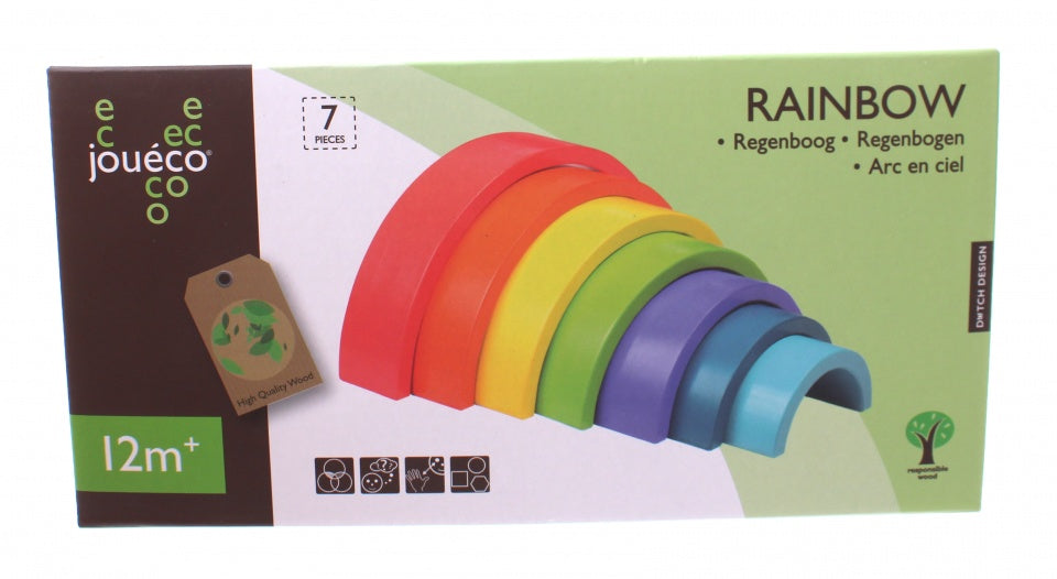 regenboog blokken 7-delig