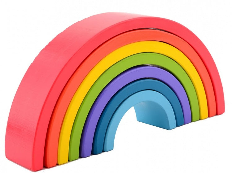 regenboog blokken 7-delig