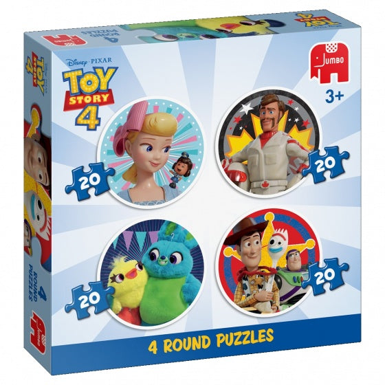 legpuzzel Disney Toy Story 4 puzzel 4-in-1 80 stukjes