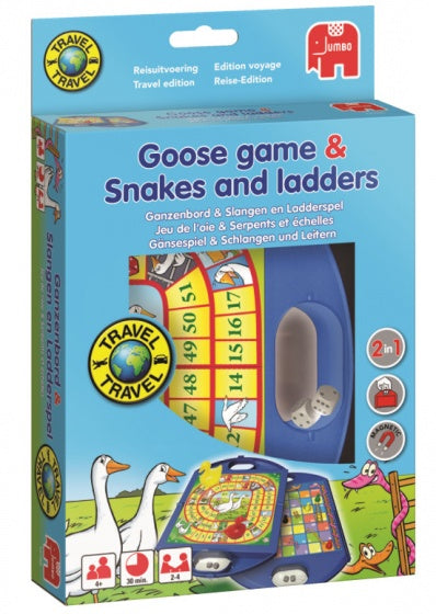reisspel Ganzenbord & Slangen en Ladders