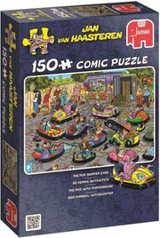 legpuzzel Jan van Haasteren Kermis Botsauto's 150 stukjes