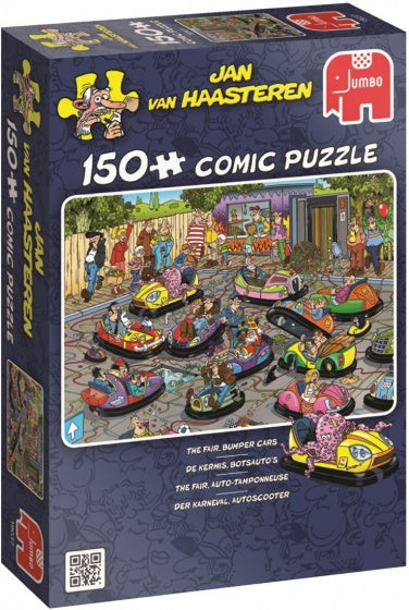 legpuzzel Jan van Haasteren Kermis Botsauto's 150 stukjes