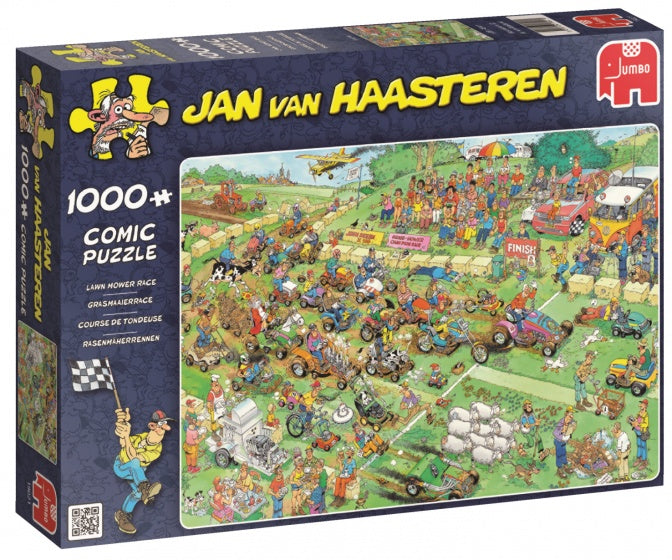 legpuzzel Jan van Haasteren Grasmaaierrace 1000 stukjes
