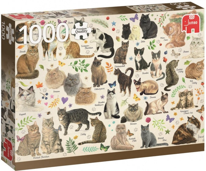 legpuzzel Cats 1000 stukjes