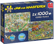 legpuzzel Jan van Haasteren 2-in-1 Food Truck Festival 1000 stukjes