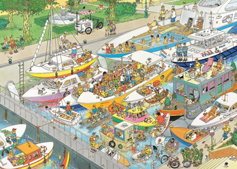 legpuzzel Jan van Haasteren De Sluizen 1000 stukjes