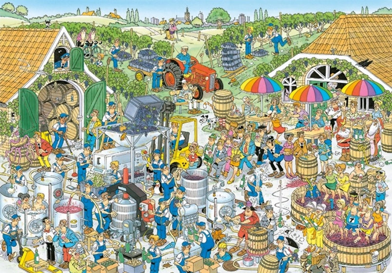 legpuzzel Jan van Haasteren De Wijnmakerij 3000 stukjes