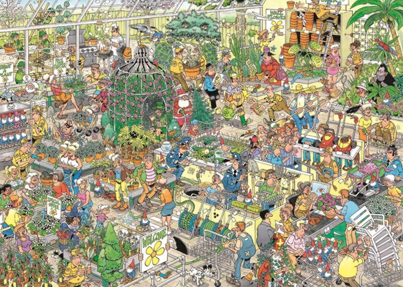 legpuzzel Jan van Haasteren Het Tuincentrum 1000 stukjes