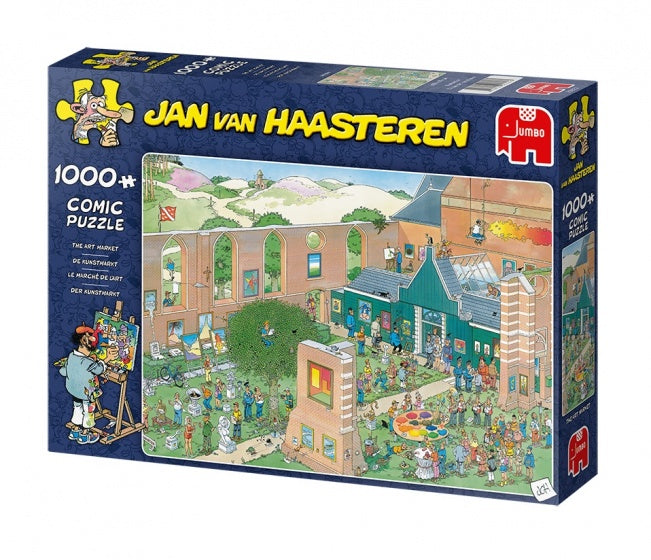 legpuzzel Jan van Haasteren The Art Market 1000 stukjes