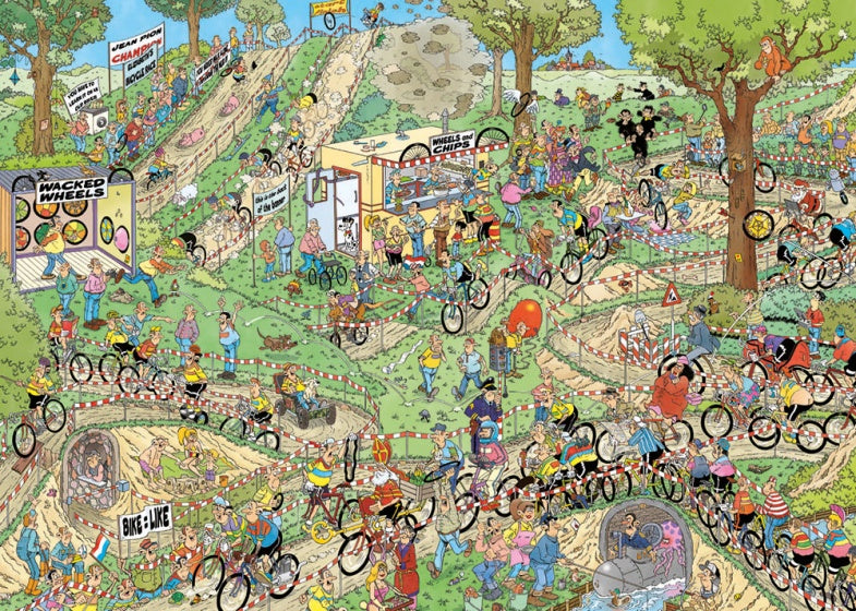 legpuzzel Jan van Haasteren WK Veldrijden 1000 stukjes