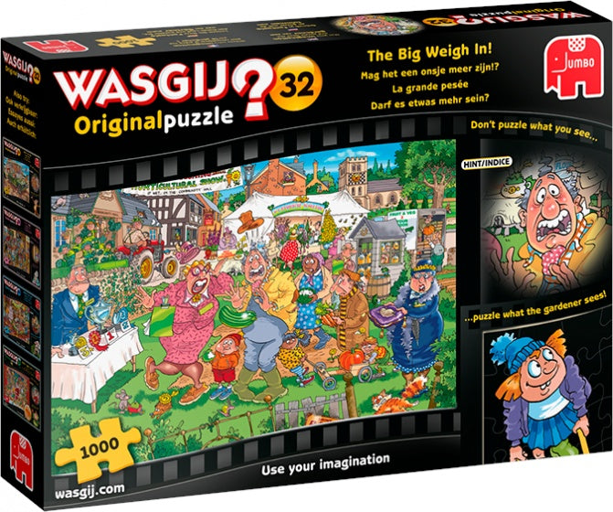 legpuzzel Wasgij Original 32 The Big Weigh In 1000 stukjes