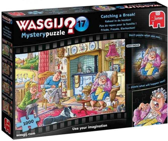 legpuzzel Wasgij Mystery 17 Kabaal In De Keuken 1000 stukjes