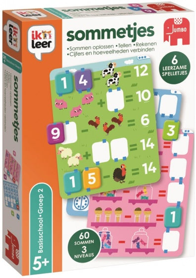 rekenspel Ik Leer Sommetjes 54-delig