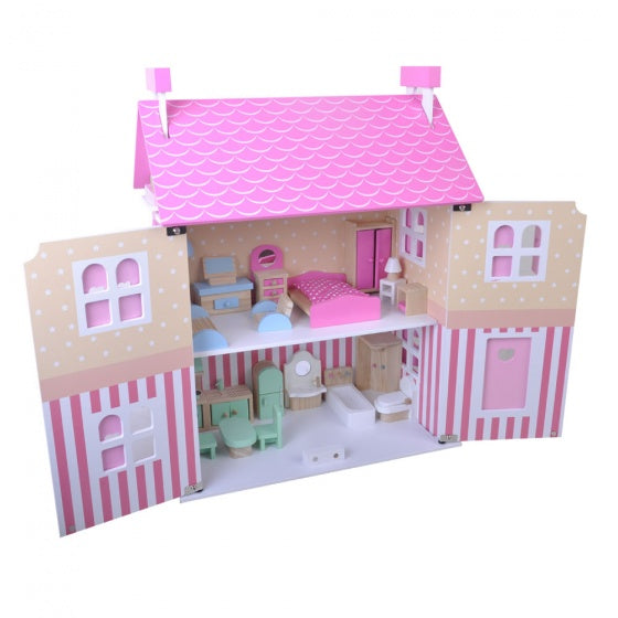 houten poppenhuis Rose Cottage