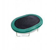 trampoline afdekhoes zwart ovaal 3