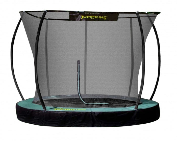 trampoline InGround Deluxe 305 cm zwart/groen