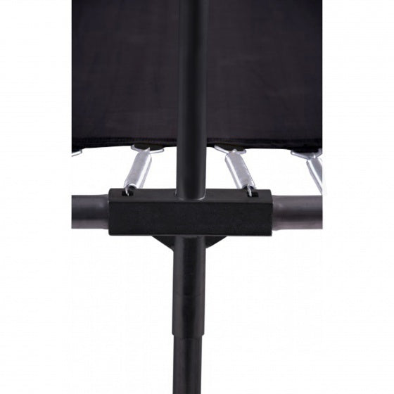 trampoline met net en ladder JumpPod Oval 351 x 244 cm zwart (2016)
