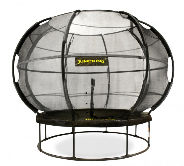 trampoline met net en ladder ZorbPOD 366 cm zwart