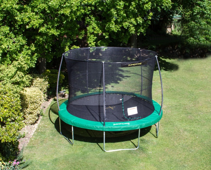 trampoline met veiligheidsnet JumpPod Classic 366 cm groen