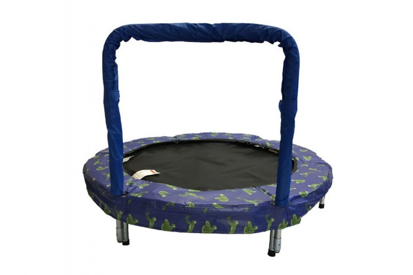 trampoline Mini Bouncer Frog 121 cm blauw