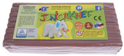boetseerpasta Juniorknet 500 gram plasticine bruin