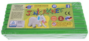 Juniorknet Klei Jumbo Pack 500 gram Groen