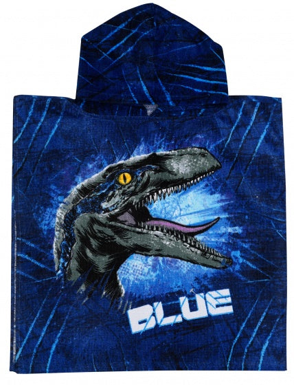 badponcho blauw junior 50 x 100 cm