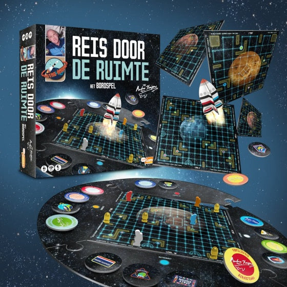 bordspel Reis door de ruimte met André Kuipers