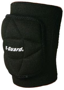 Champ kniebeschermer volleybal unisex zwart maat L