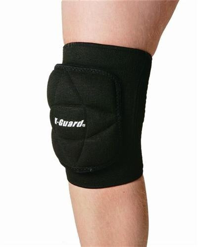 Champ kniebeschermer volleybal unisex zwart maat M