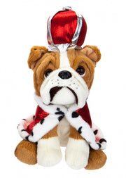 hondenknuffel Royal 20 cm rood