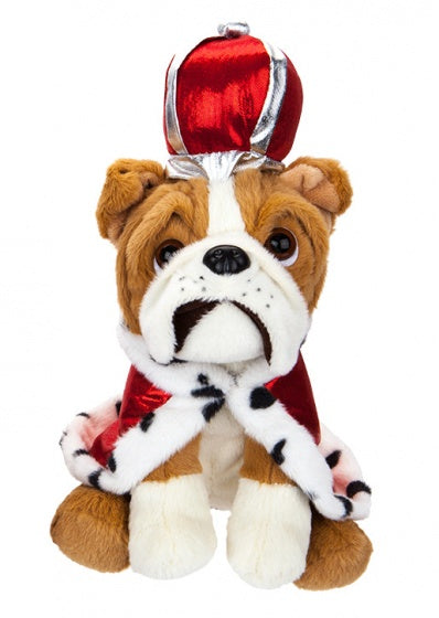 hondenknuffel Royal 20 cm rood