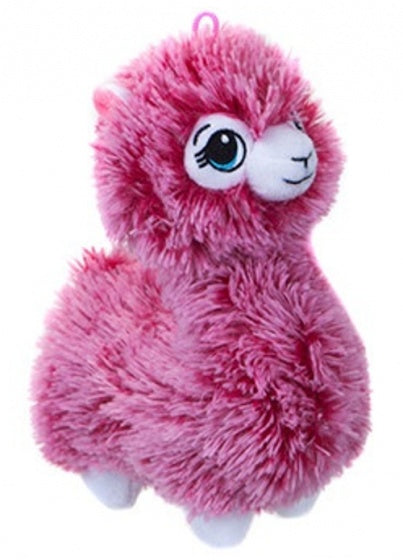 pluchen Alpaca knuffel 22 cm junior roze