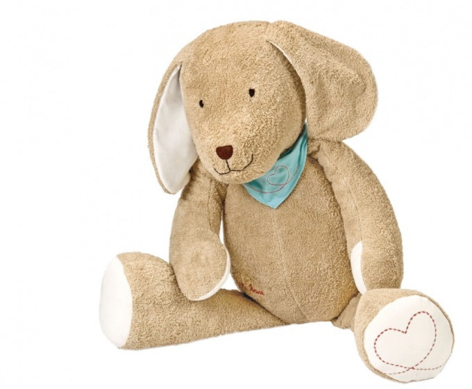 Knuffel hond Sammy XXL bruin 95 cm