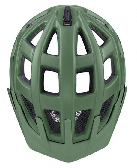 fietshelm Kailu junior 49-53 cm groen/geel maat S